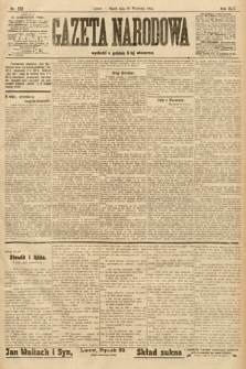 Gazeta Narodowa. 1905, nr 222