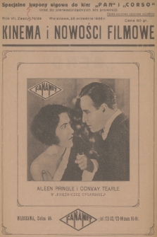 Kinema i Nowości Filmowe : niezależne dwutygodniowe czasopismo kinematograficzne. R.7, 1926, № 78/39