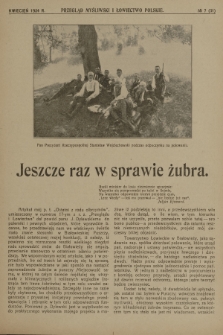 Przegląd Myśliwski i Łowiectwo Polskie. 1924, nr 7 (31)