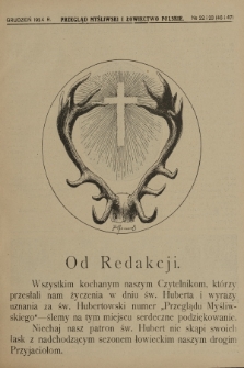 Przegląd Myśliwski i Łowiectwo Polskie. 1924, nr 22 i 23 (46 i 47)
