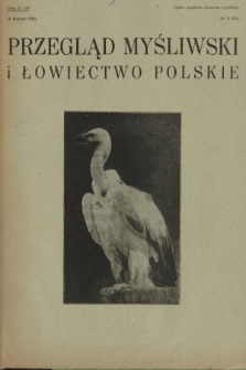 Przegląd Myśliwski i Łowiectwo Polskie. 1926, nr 6 (73)