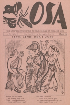 Osa : pismo satyryczno-humorystyczne. R.1, 1940, nr 5