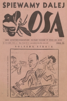 Osa : pismo satyryczno-humorystyczne. R.1, 1940, nr 9