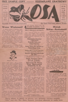 Osa : pismo satyryczno-humorystyczne. R.1, 1940, egzemplarz gratisowy