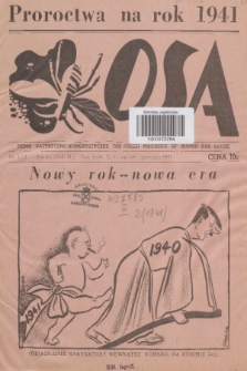 Osa : pismo satyryczno-humorystyczne. R.2, 1941, nr 1