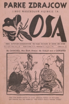 Osa : pismo satyryczno-humorystyczne. R.2, 1941, nr 9