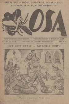 Osa : pismo satyryczno-humorystyczne. R.3, 1942, nr 9
