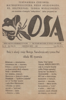 Osa : pismo satyryczno-humorystyczne. R.4, 1943, nr 40 (Christmas isssue)