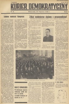 Kurier Demokratyczny. R.1, 1938, nr 4