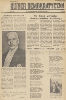 Kurier Demokratyczny. R.1, 1938, nr 5