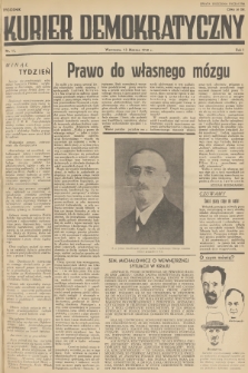 Kurier Demokratyczny. R.1, 1938, nr 11