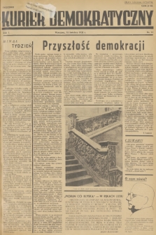 Kurier Demokratyczny. R.1, 1938, nr 15