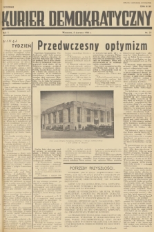 Kurier Demokratyczny. R.1, 1938, nr 23