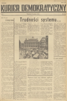 Kurier Demokratyczny. R.1, 1938, nr 25