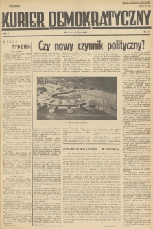 Kurier Demokratyczny. R.1, 1938, nr 27