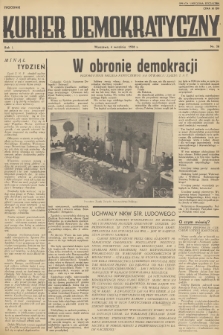 Kurier Demokratyczny. R.1, 1938, nr 36