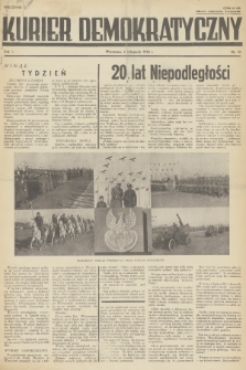 Kurier Demokratyczny. R.1, 1938, nr 45