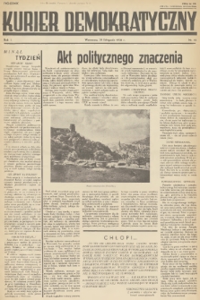 Kurier Demokratyczny. R.1, 1938, nr 46