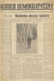 Kurier Demokratyczny. R.1, 1938, nr 47