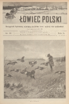 Łowiec Polski : dwutygodnik ilustrowany, poświęcony myślistwu, broni i hodowli psów myśliwskich. R.2, 1900, nr 17