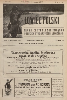 Łowiec Polski : organ Centralnego Związku Polskich Stowarzyszeń Łowieckich. R.18, 1925, nr 13