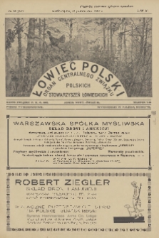 Łowiec Polski : pismo tygodniowe : organ Centralnego Związku Polskich Stowarzyszeń Łowieckich. R.20, 1927, nr 23