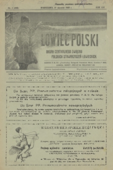 Łowiec Polski : pismo tygodniowe : organ Centralnego Związku Polskich Stowarzyszeń Łowieckich. R.21, 1928, nr 3