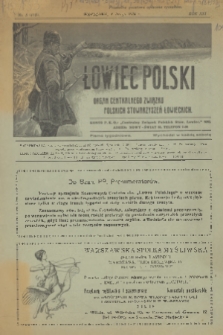 Łowiec Polski : pismo tygodniowe : organ Centralnego Związku Polskich Stowarzyszeń Łowieckich. R.21, 1928, nr 5