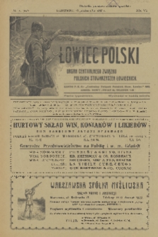 Łowiec Polski : pismo tygodniowe : organ Centralnego Związku Polskich Stowarzyszeń Łowieckich. R.21, 1928, nr 41