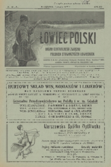 Łowiec Polski : pismo tygodniowe : organ Centralnego Związku Polskich Stowarzyszeń Łowieckich. R.21, 1928, nr 48