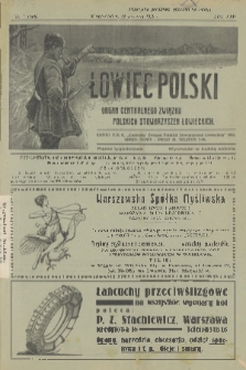 Łowiec Polski : pismo tygodniowe : organ Centralnego Związku Polskich Stowarzyszeń Łowieckich. R.22, 1929, nr 2