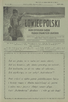 Łowiec Polski : pismo tygodniowe : organ Centralnego Związku Polskich Stowarzyszeń Łowieckich. R.22, 1929, nr 11