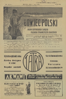 Łowiec Polski : pismo tygodniowe : organ Centralnego Związku Polskich Stowarzyszeń Łowieckich. R.22, 1929, nr 19