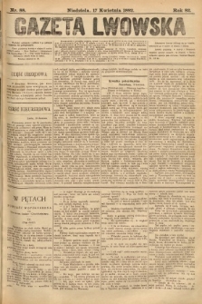 Gazeta Lwowska. 1892, nr 88