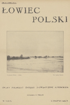 Łowiec Polski : organ Polskiego Związku Stowarzyszeń Łowieckich. 1932, nr 16