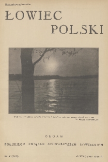 Łowiec Polski : organ Polskiego Związku Stowarzyszeń Łowieckich. 1933, nr 2