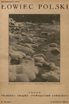 Łowiec Polski : organ Polskiego Związku Stowarzyszeń Łowieckich. 1936, nr 35