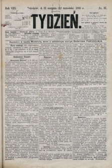 Tydzień. 1880, nr 37