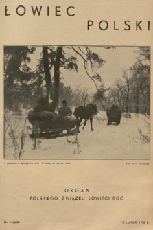 Łowiec Polski : organ Polskiego Związku Łowieckiego. 1938, nr 5