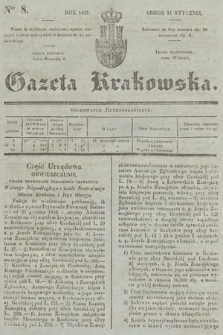 Gazeta Krakowska. 1837, nr 8