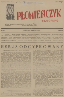 Płomieńczyk : czasopismo. R.2, 1938, nr 3