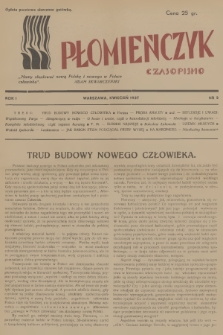 Płomieńczyk : czasopismo. R.1, 1937, nr 2