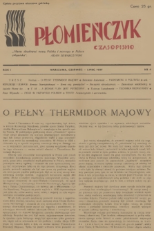 Płomieńczyk : czasopismo. R.1, 1937, nr 4