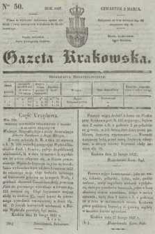 Gazeta Krakowska. 1837, nr 50