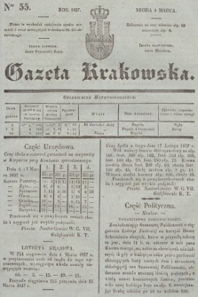 Gazeta Krakowska. 1837, nr 55