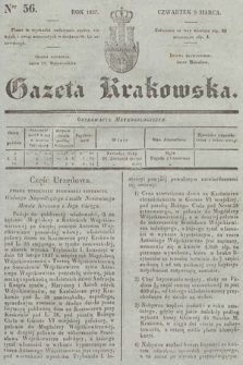 Gazeta Krakowska. 1837, nr 56