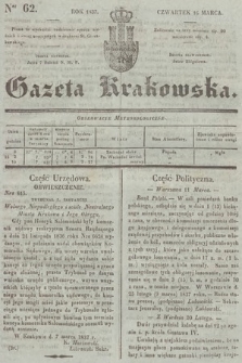 Gazeta Krakowska. 1837, nr 62
