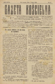 Gazeta Kościelna : pismo poświęcone sprawom kościelnym i społecznym : organ Towarzystwa Wzajemnej Pomocy Kapłanów. R.28, 1921, nr 9