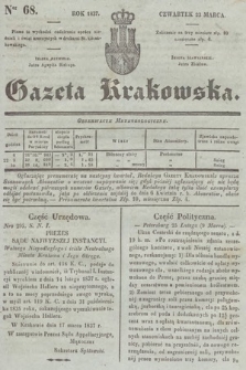 Gazeta Krakowska. 1837, nr 68