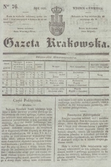 Gazeta Krakowska. 1837, nr 76